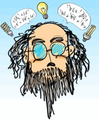Cartoon of Mikael, courtesy of Aladdin Kishk.